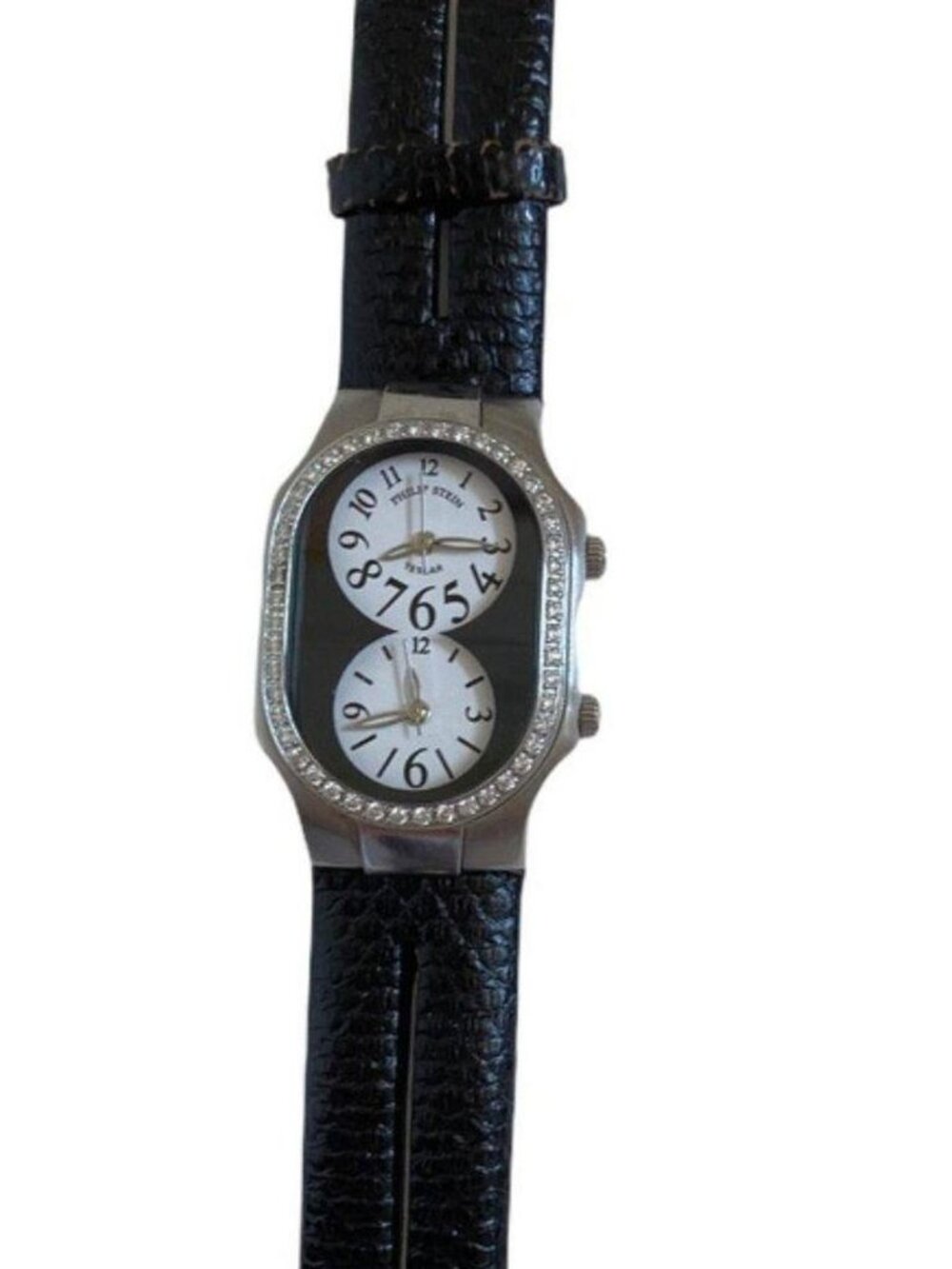 Philip Stein Diamond Teslar Watch w/extra strap